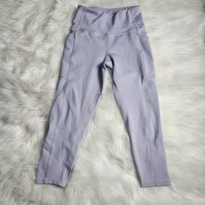 Purple workout yoga capris periwinkle  Athleticwear BSP